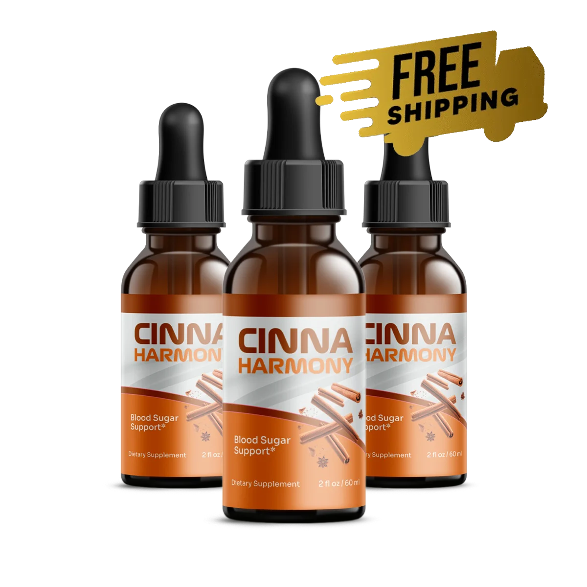 CinnaHarmony Blood Sugar & Metabolic Wellness Supplement